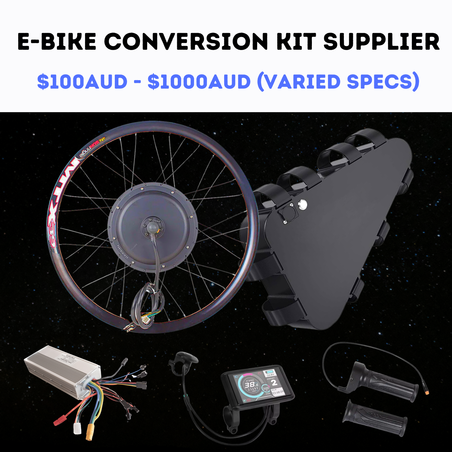 bicycle conversion kits to electric E-Bike Conversion Kit Supplier