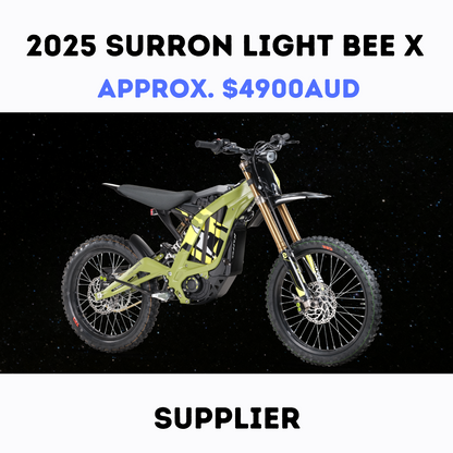 2025 Surron Light Bee X Supplier - 100% Authentic