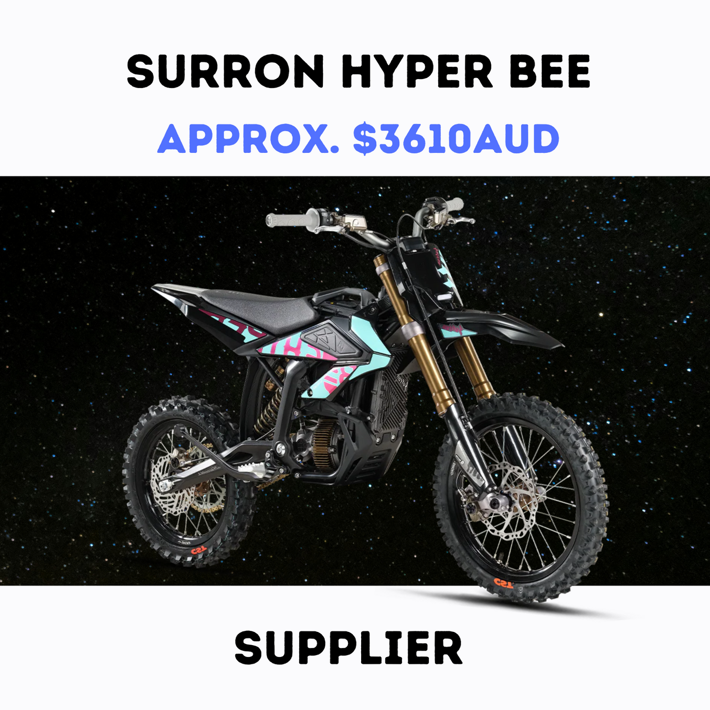 Surron Hyper Bee Supplier - 100% Authentic