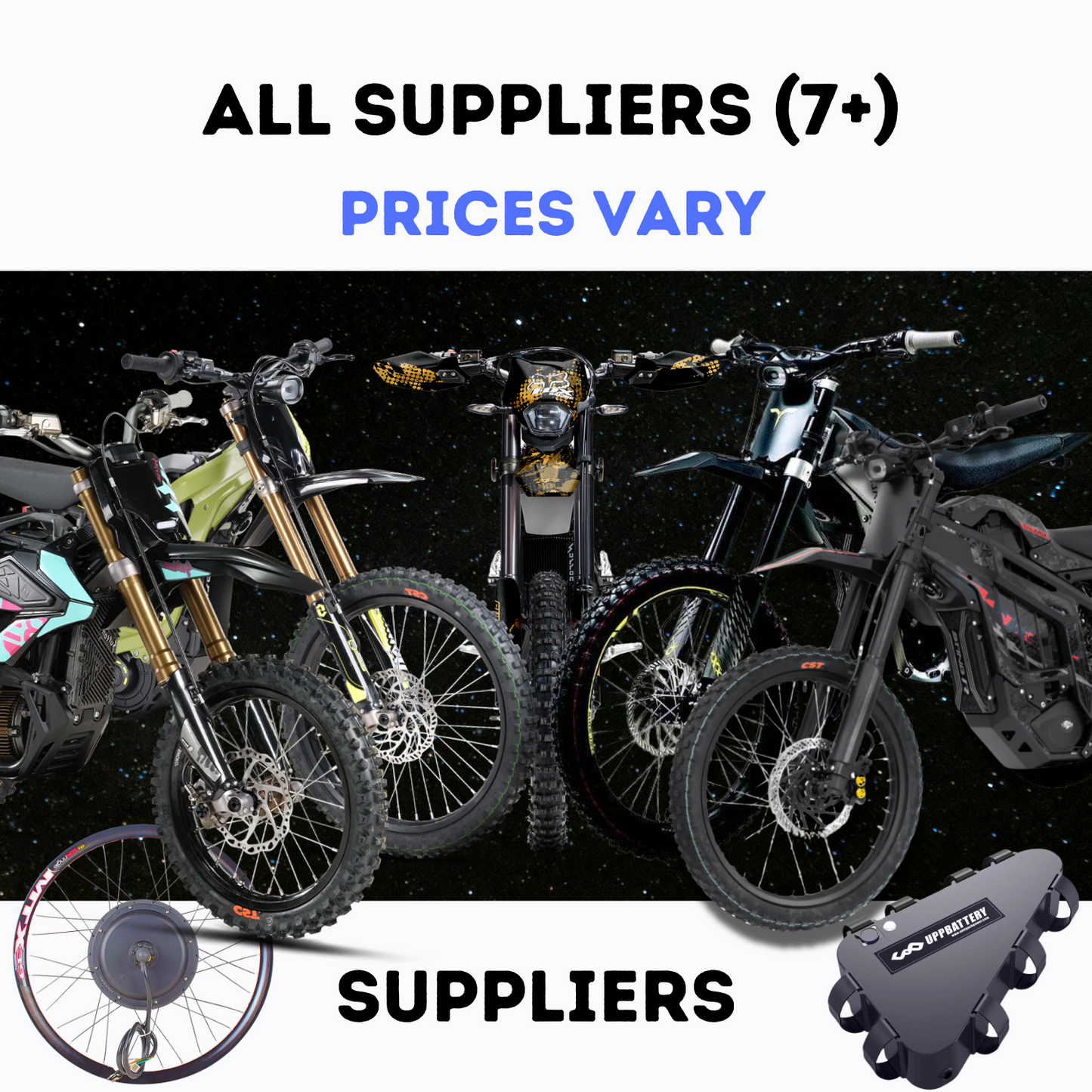 All Suppliers Mega Value Pack - 100% Authentic